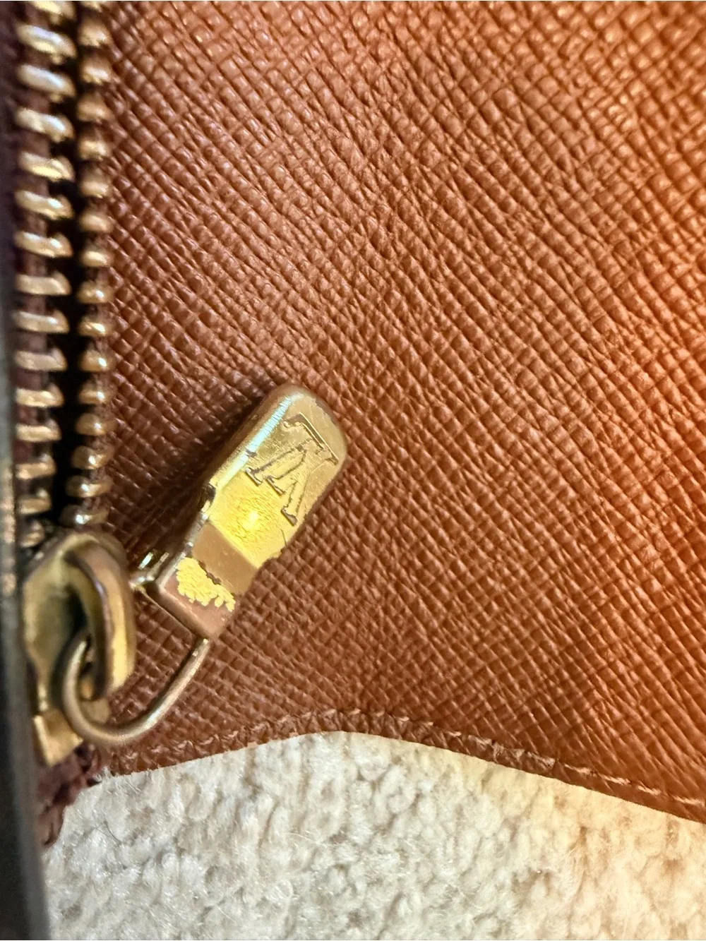 Louis Vuitton Monogram Continental Wallet - Dark Brown with Gold Snap